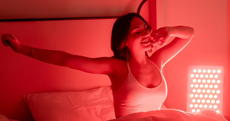 Red light terapija s panelom crvene svjetlosti